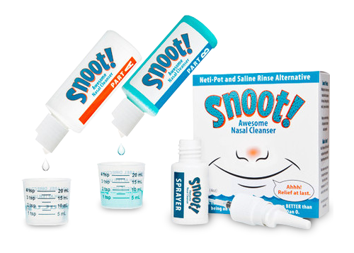 Snoot! Nasal Cleanser MILD Formula - Great for daily use!