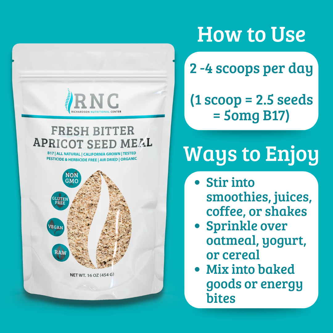 Bitter Apricot Seed Meal 16oz