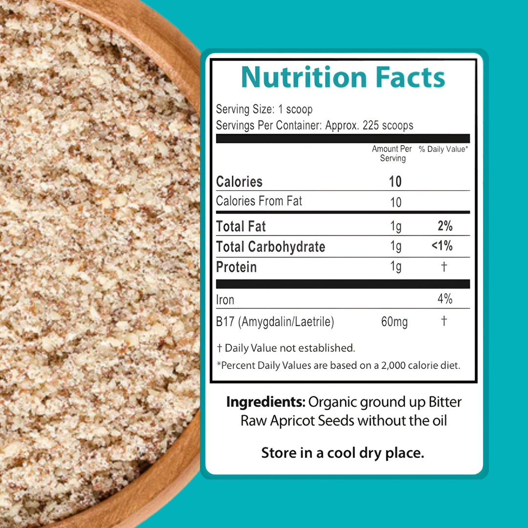 Bitter Apricot Seed Meal 8oz