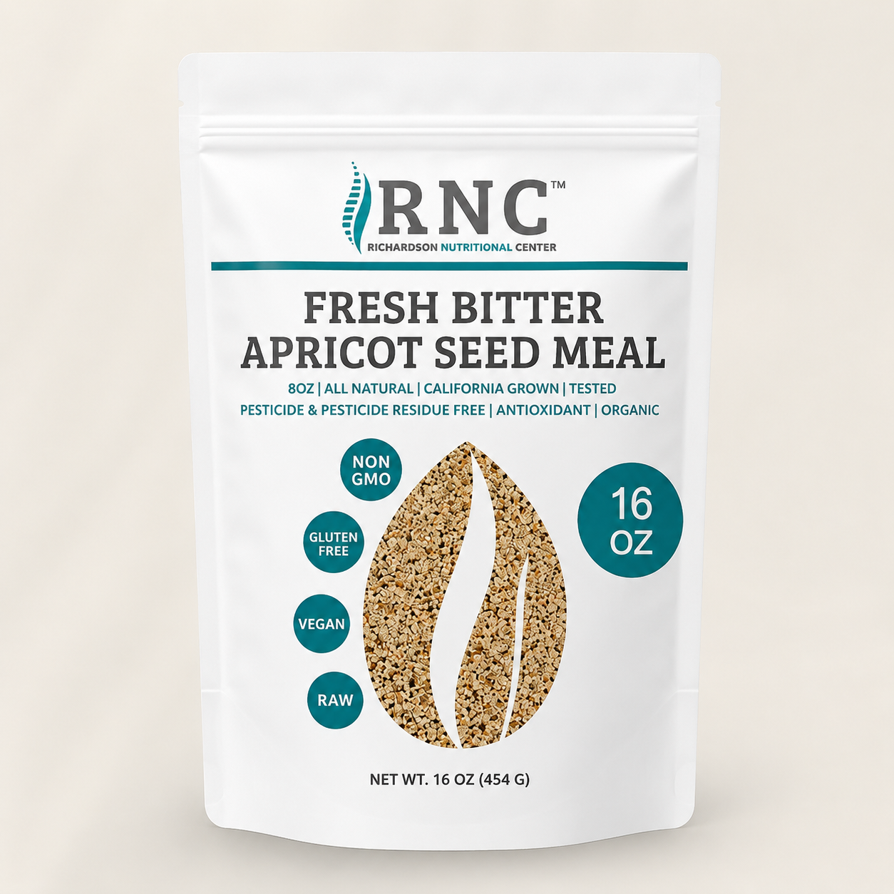 Fresh Bitter Apricot Seed Meal – 16oz