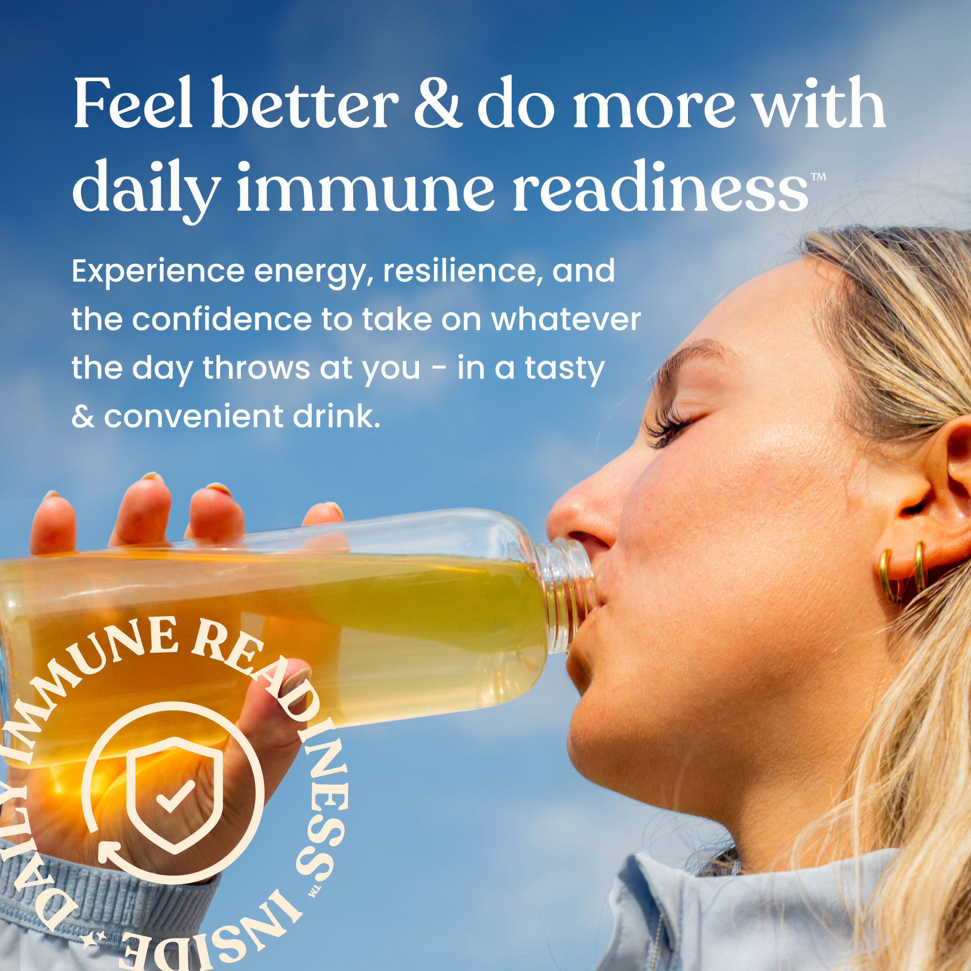 Immune Ready® Drink Mix - Peach Mango