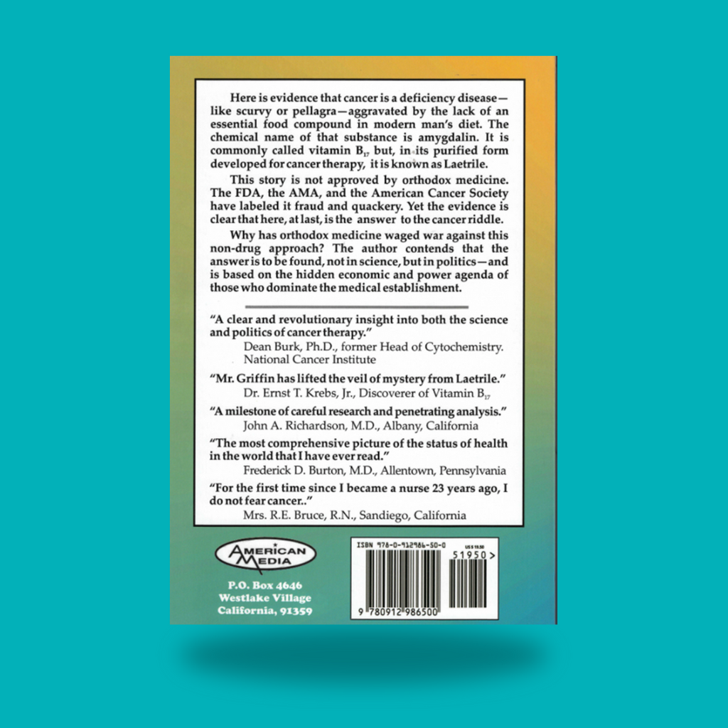 (Book) World Without Cancer: The Story of Vitamin B17