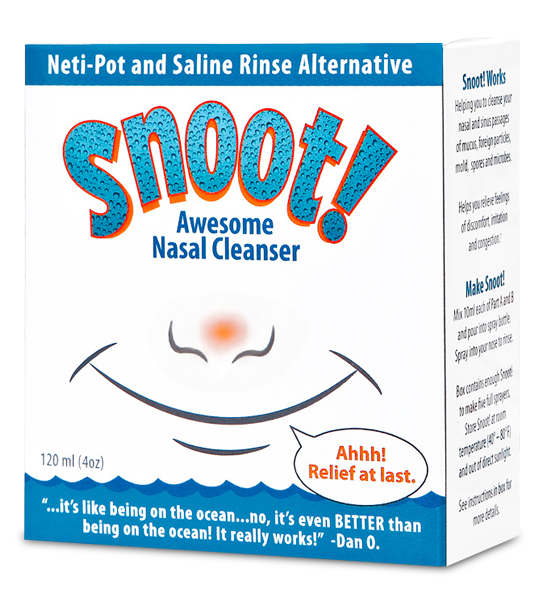 Snoot! Nasal Cleanser MILD Formula - Great for daily use!