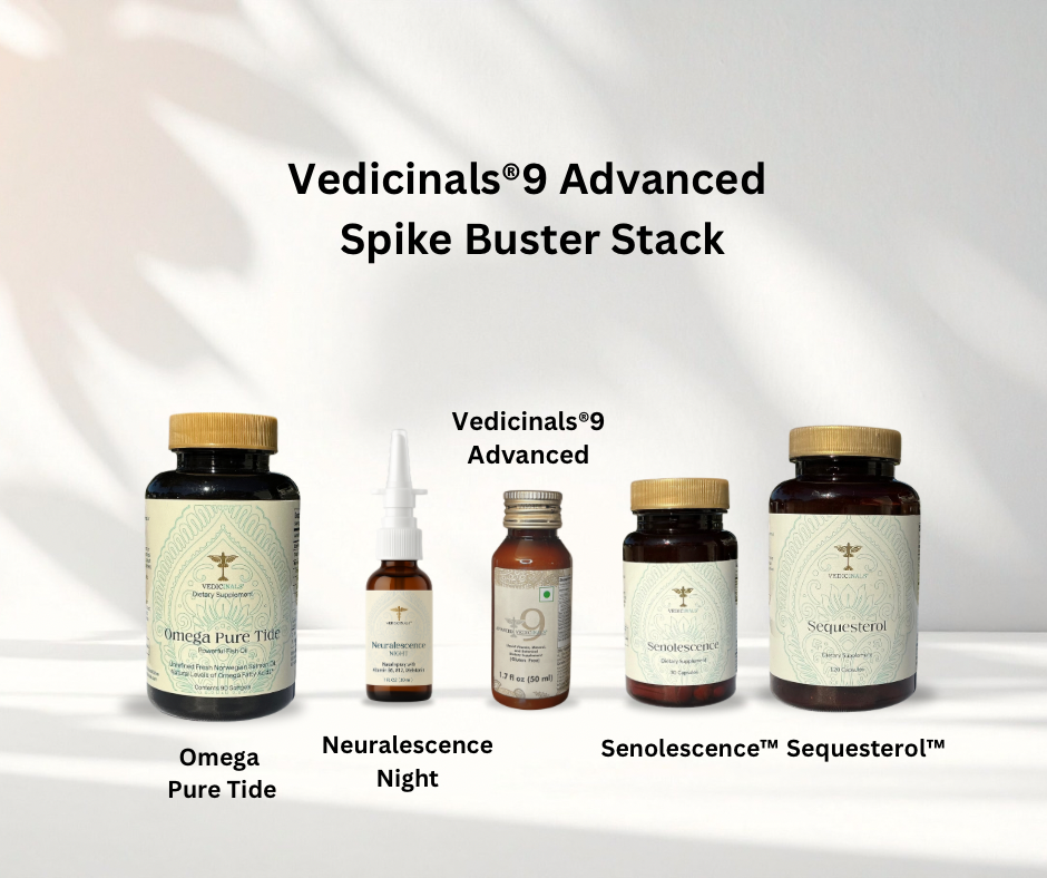 Vedicinals®9 Advanced Spike Buster Stack